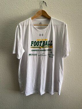 NDSU Bison Football North Dakota State University Under Armour T-Shirt Large